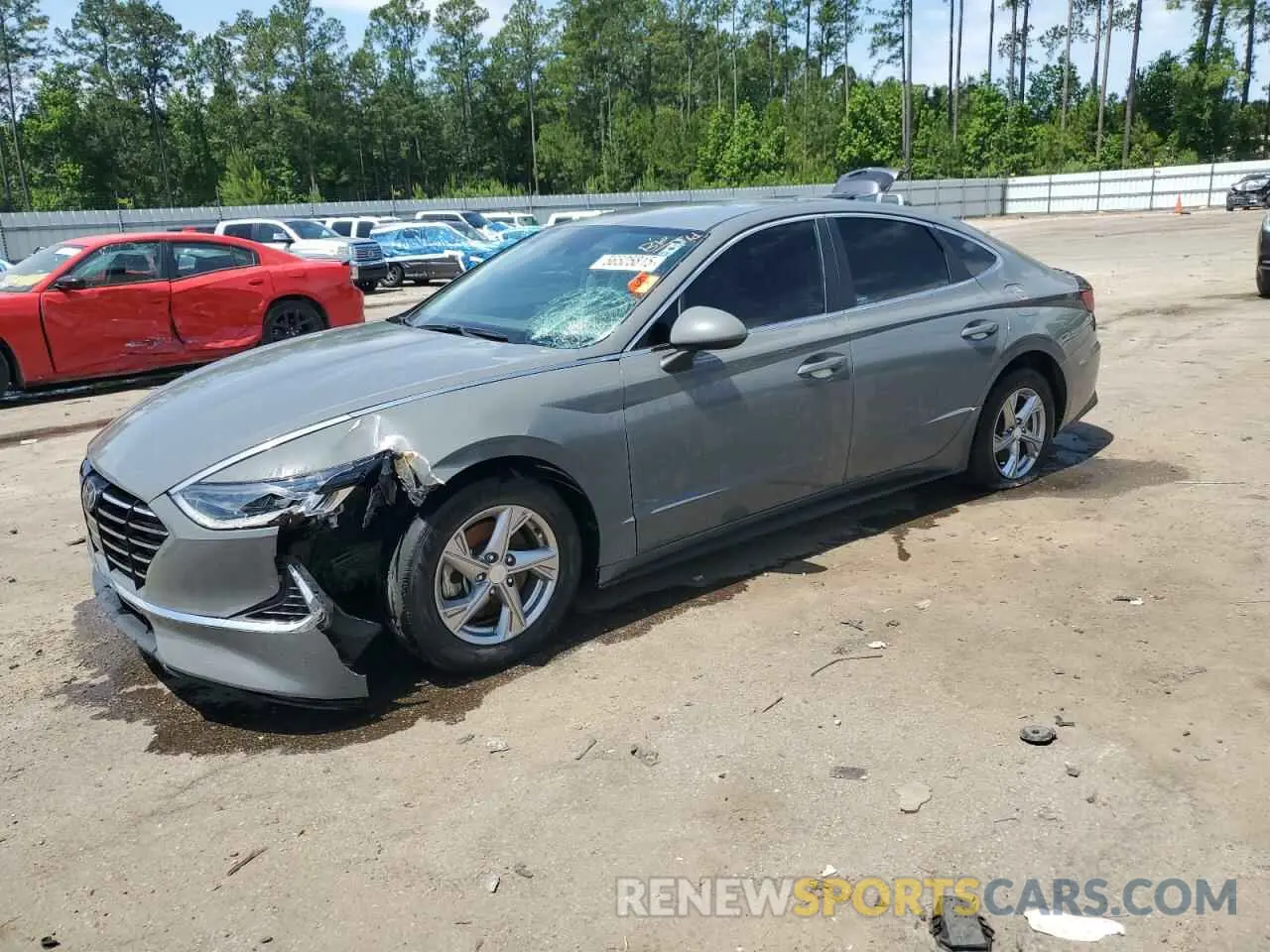 1 fotografías del automóvil dañado 5NPEG4JA3LH062533 HYUNDAI SONATA 2020