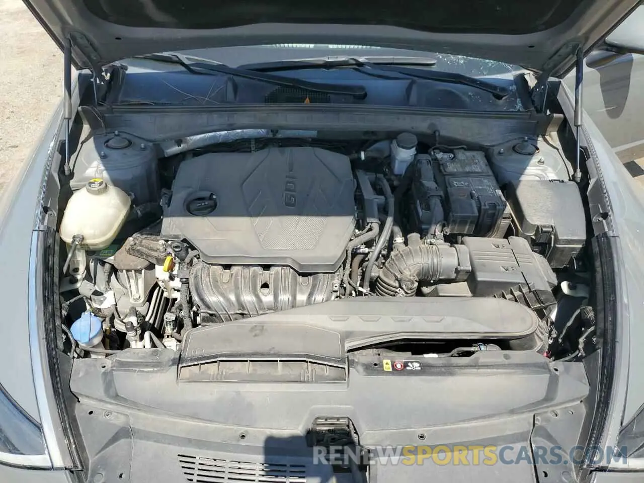 11 fotografías del automóvil dañado 5NPEG4JA3LH062533 HYUNDAI SONATA 2020