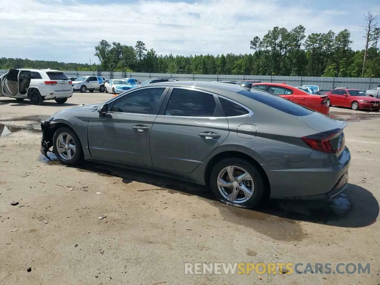 2 fotografías del automóvil dañado 5NPEG4JA3LH062533 HYUNDAI SONATA 2020