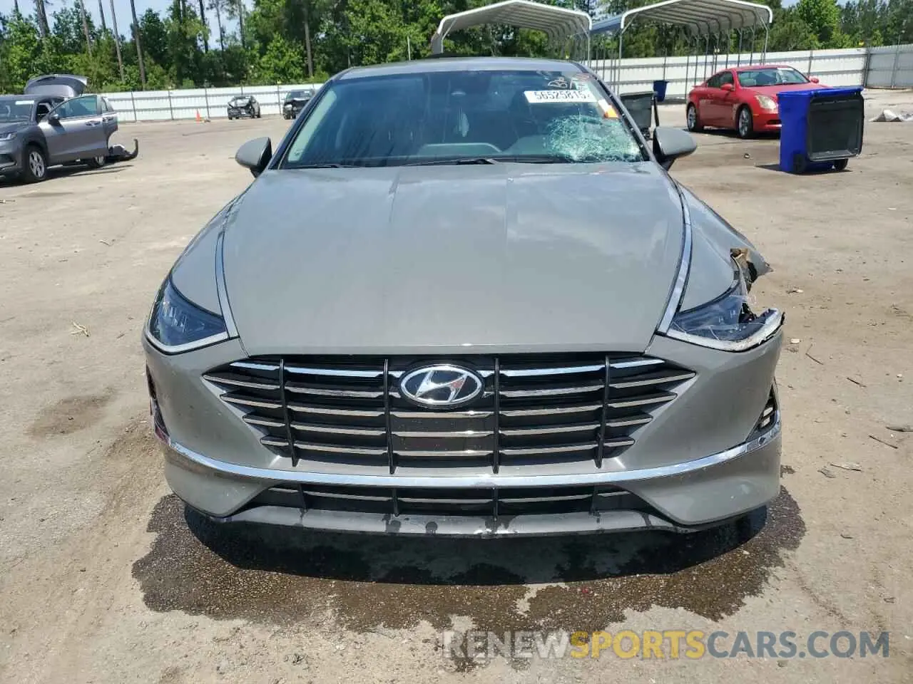 5 fotografías del automóvil dañado 5NPEG4JA3LH062533 HYUNDAI SONATA 2020