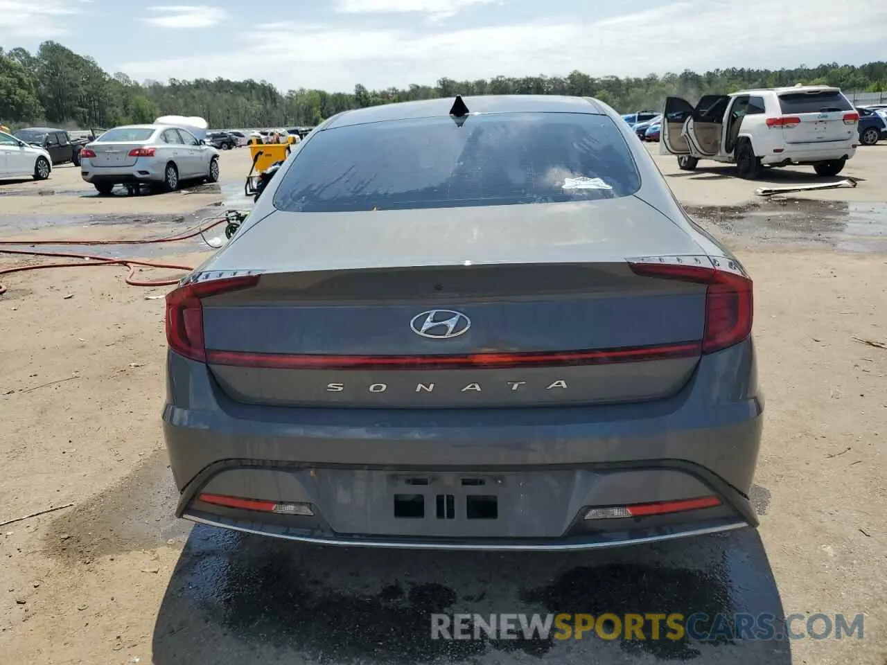6 fotografías del automóvil dañado 5NPEG4JA3LH062533 HYUNDAI SONATA 2020