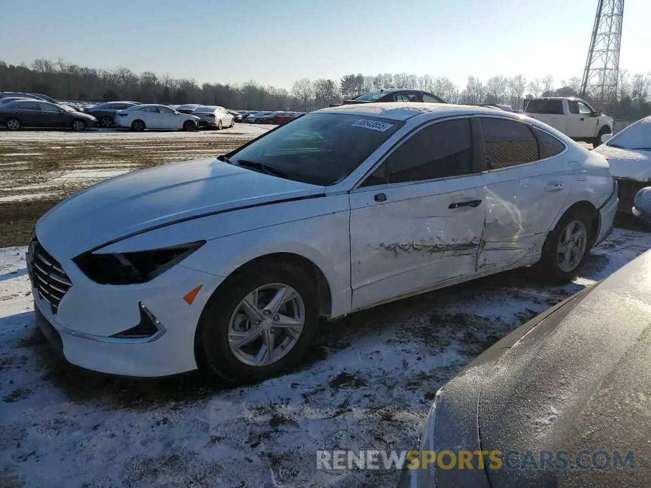 1 fotografías del automóvil dañado 5NPEG4JA4LH049368 HYUNDAI SONATA 2020