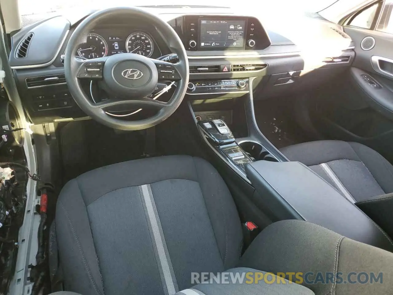 8 fotografías del automóvil dañado 5NPEG4JA4LH049368 HYUNDAI SONATA 2020