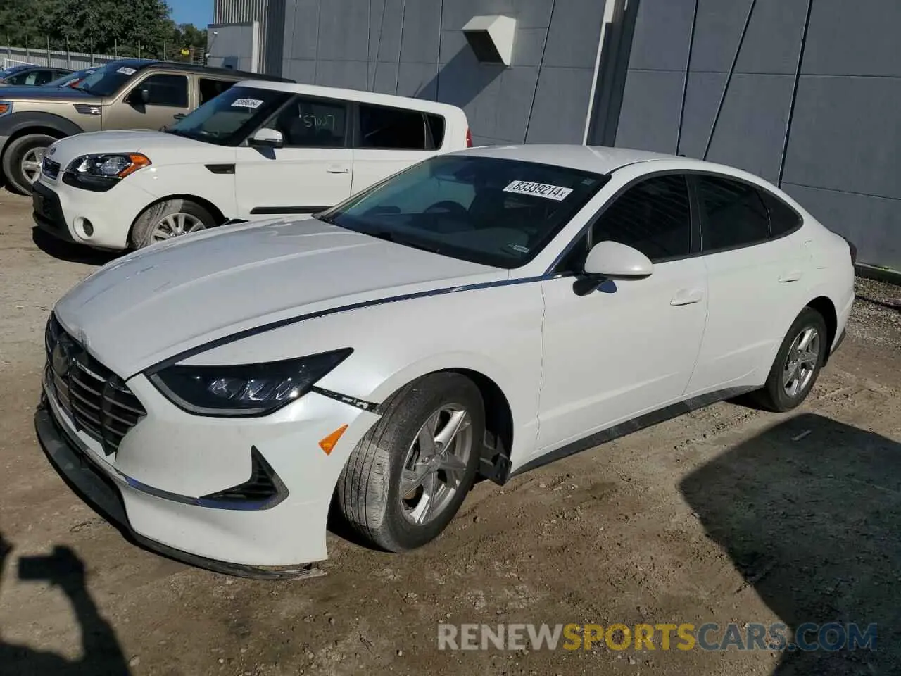 1 fotografías del automóvil dañado 5NPEG4JA5LH036662 HYUNDAI SONATA 2020