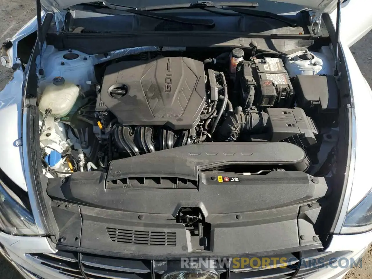 11 fotografías del automóvil dañado 5NPEG4JA5LH036662 HYUNDAI SONATA 2020