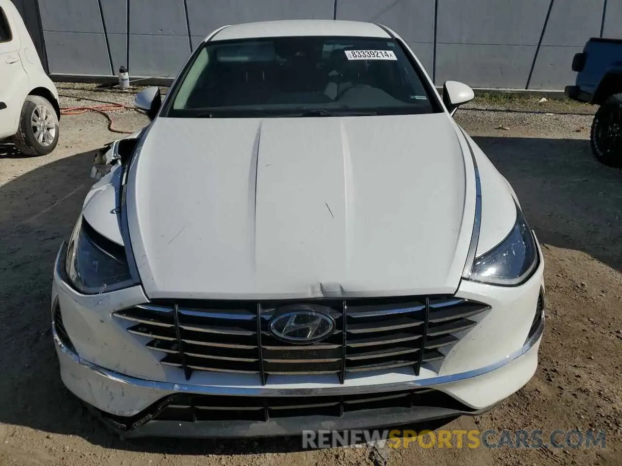 5 fotografías del automóvil dañado 5NPEG4JA5LH036662 HYUNDAI SONATA 2020