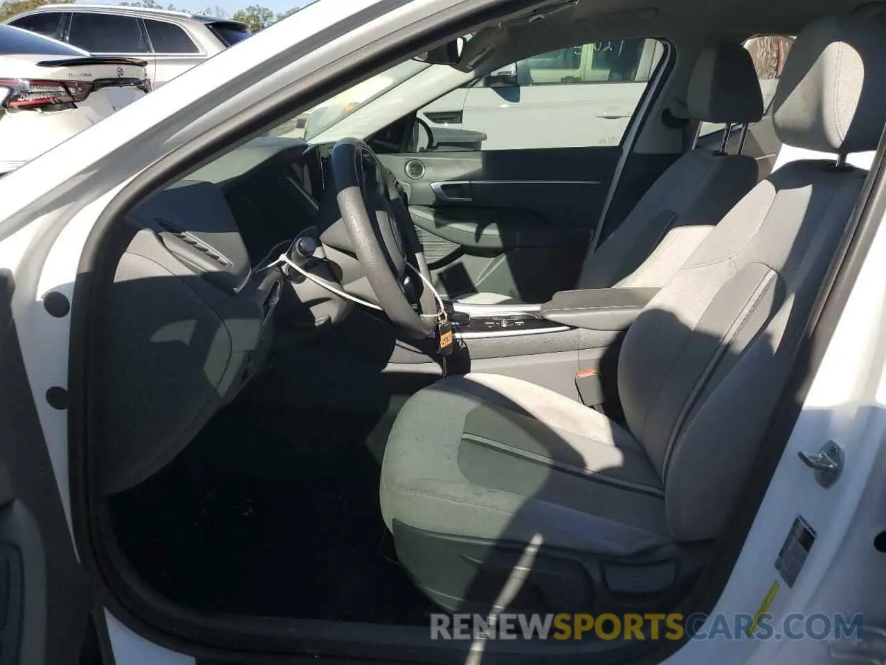 7 fotografías del automóvil dañado 5NPEG4JA5LH036662 HYUNDAI SONATA 2020