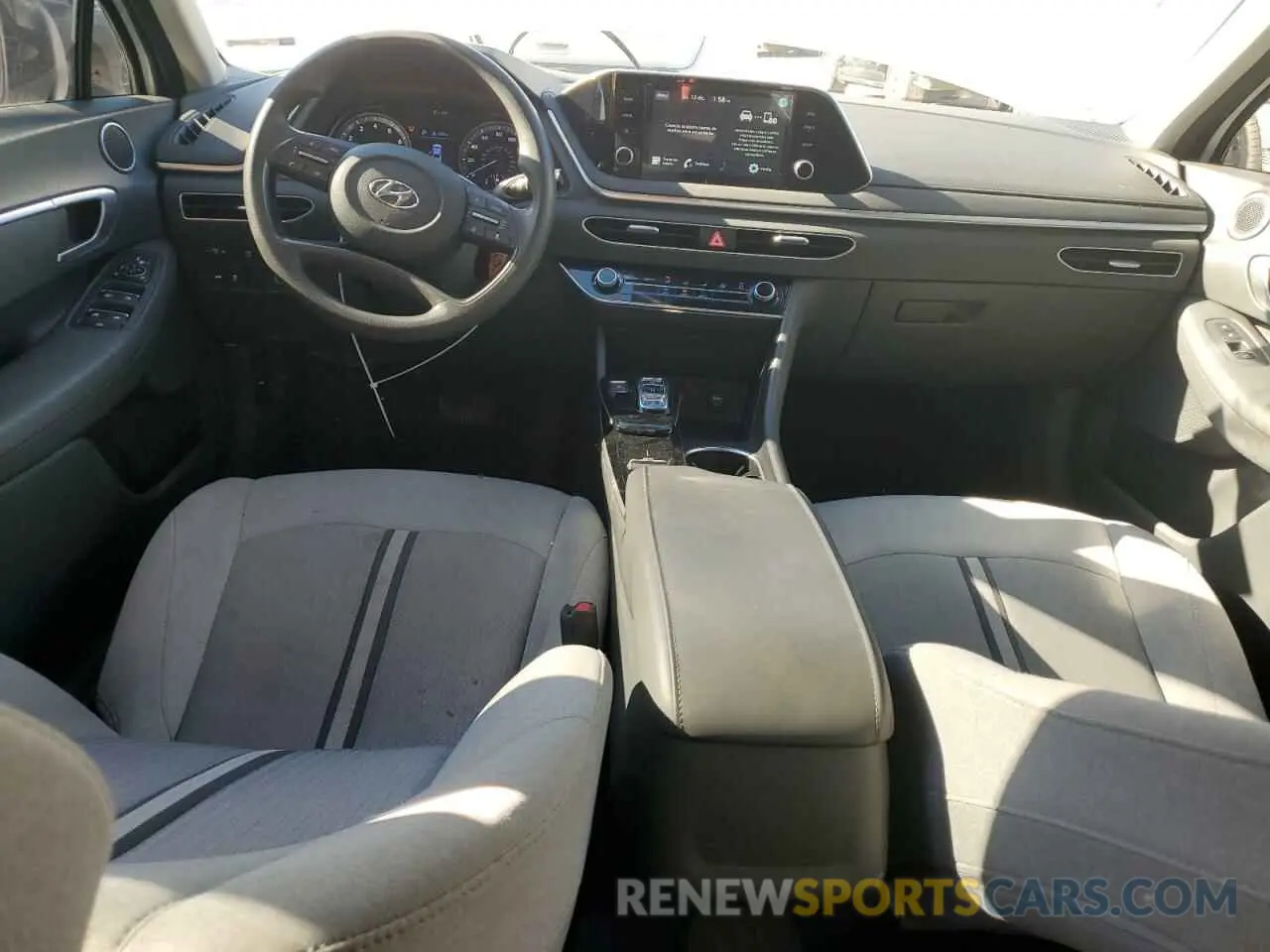 8 fotografías del automóvil dañado 5NPEG4JA5LH036662 HYUNDAI SONATA 2020