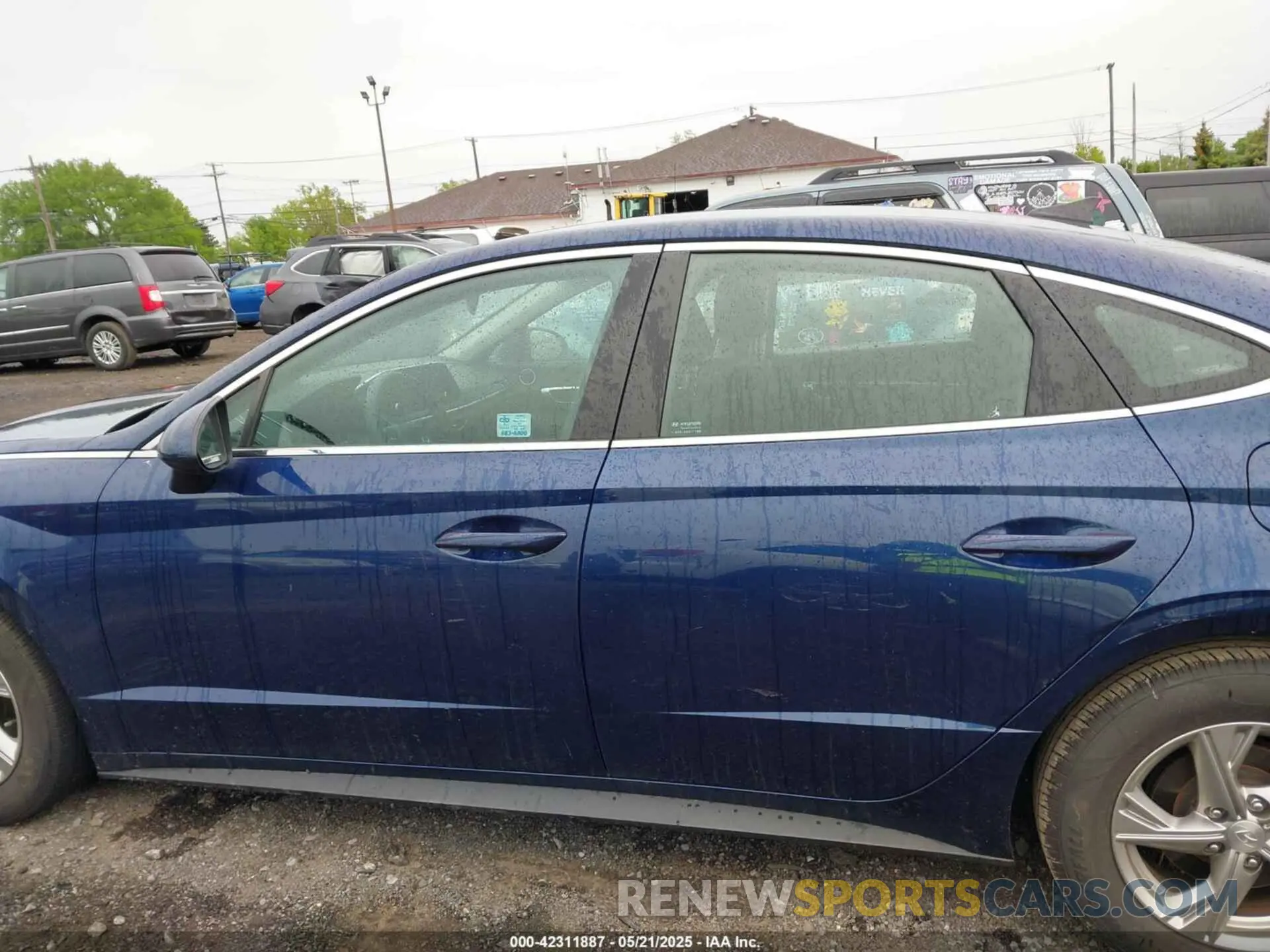 14 fotografías del automóvil dañado 5NPEG4JA5LH038881 HYUNDAI SONATA 2020