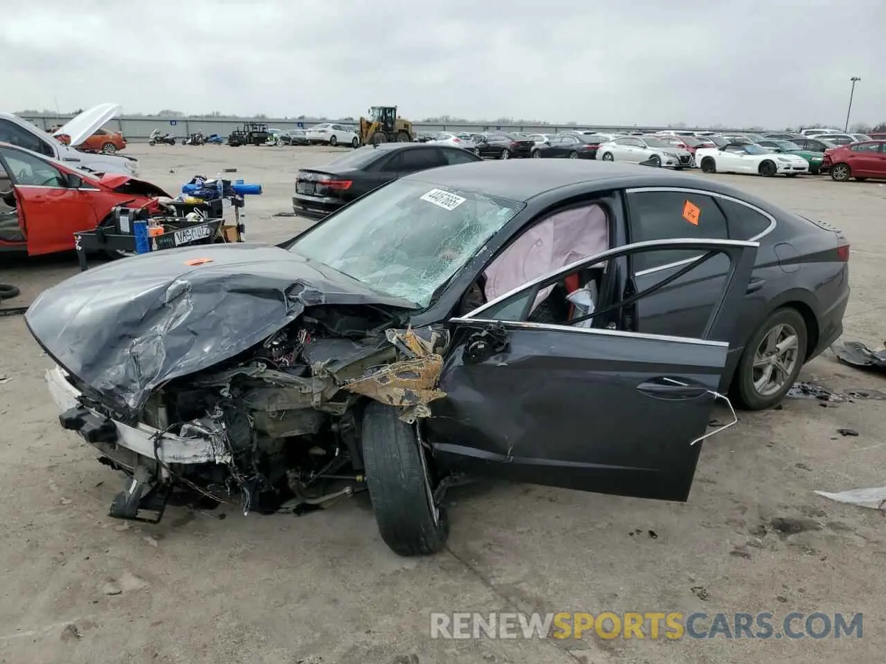 1 fotografías del automóvil dañado 5NPEG4JA5LH056166 HYUNDAI SONATA 2020