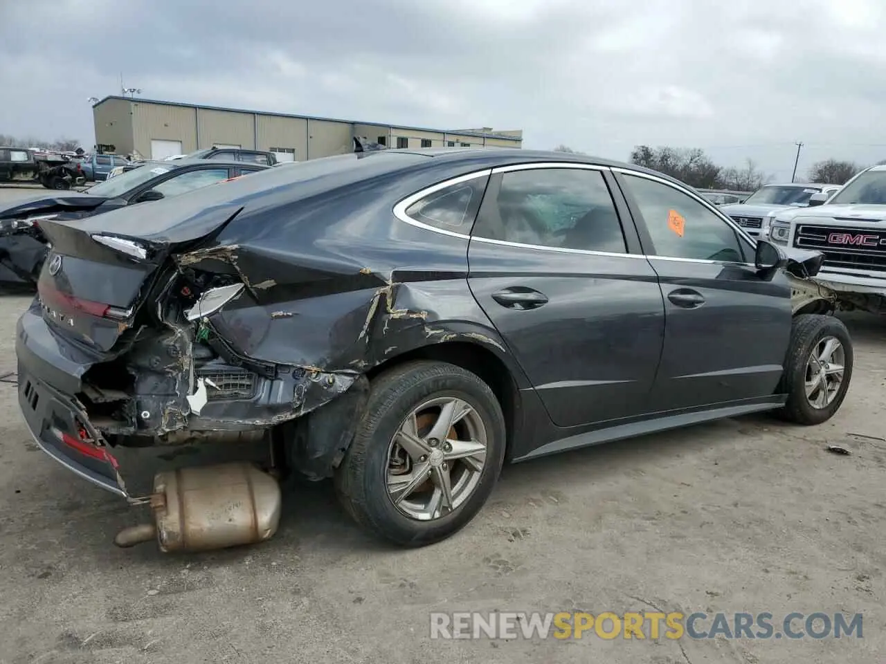 3 fotografías del automóvil dañado 5NPEG4JA5LH056166 HYUNDAI SONATA 2020