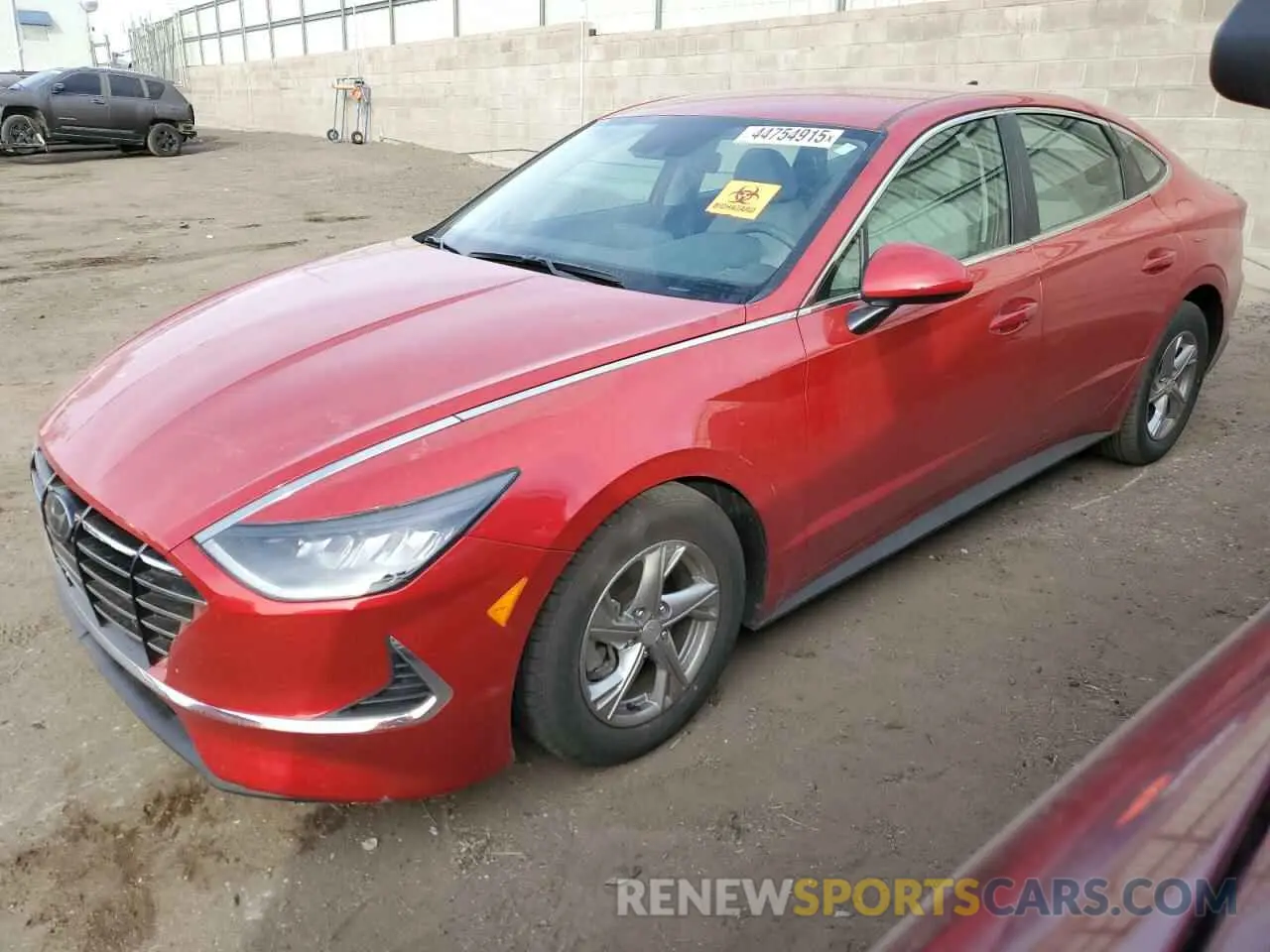 1 fotografías del automóvil dañado 5NPEG4JA5LH058127 HYUNDAI SONATA 2020