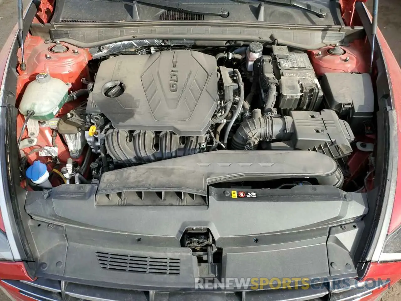11 fotografías del automóvil dañado 5NPEG4JA5LH058127 HYUNDAI SONATA 2020
