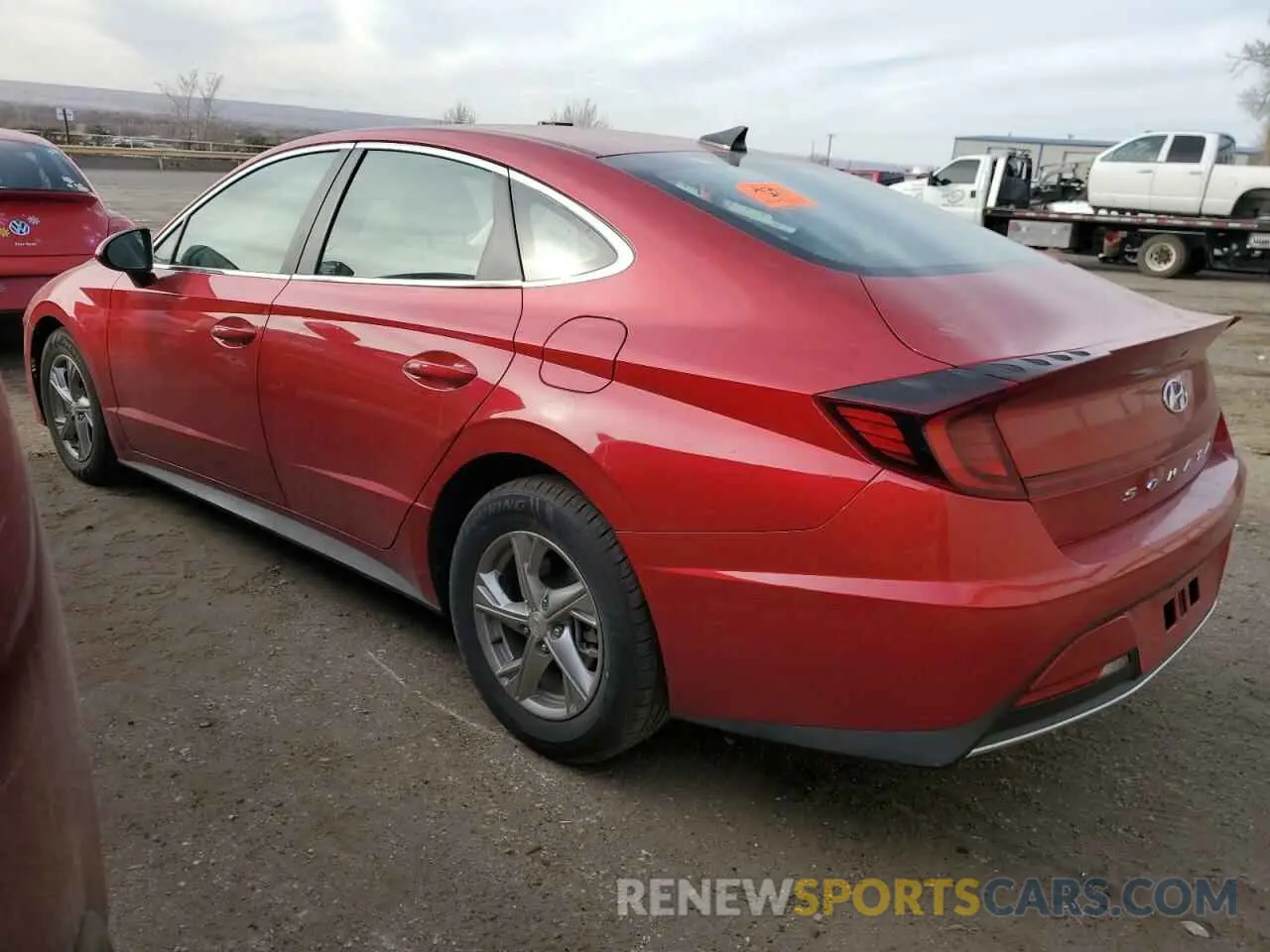 2 fotografías del automóvil dañado 5NPEG4JA5LH058127 HYUNDAI SONATA 2020