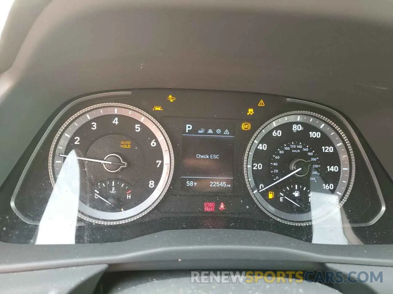 9 fotografías del automóvil dañado 5NPEG4JA5LH058127 HYUNDAI SONATA 2020