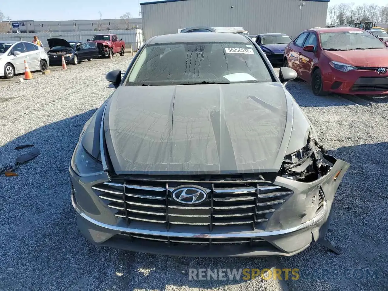5 fotografías del automóvil dañado 5NPEG4JA6LH008286 HYUNDAI SONATA 2020