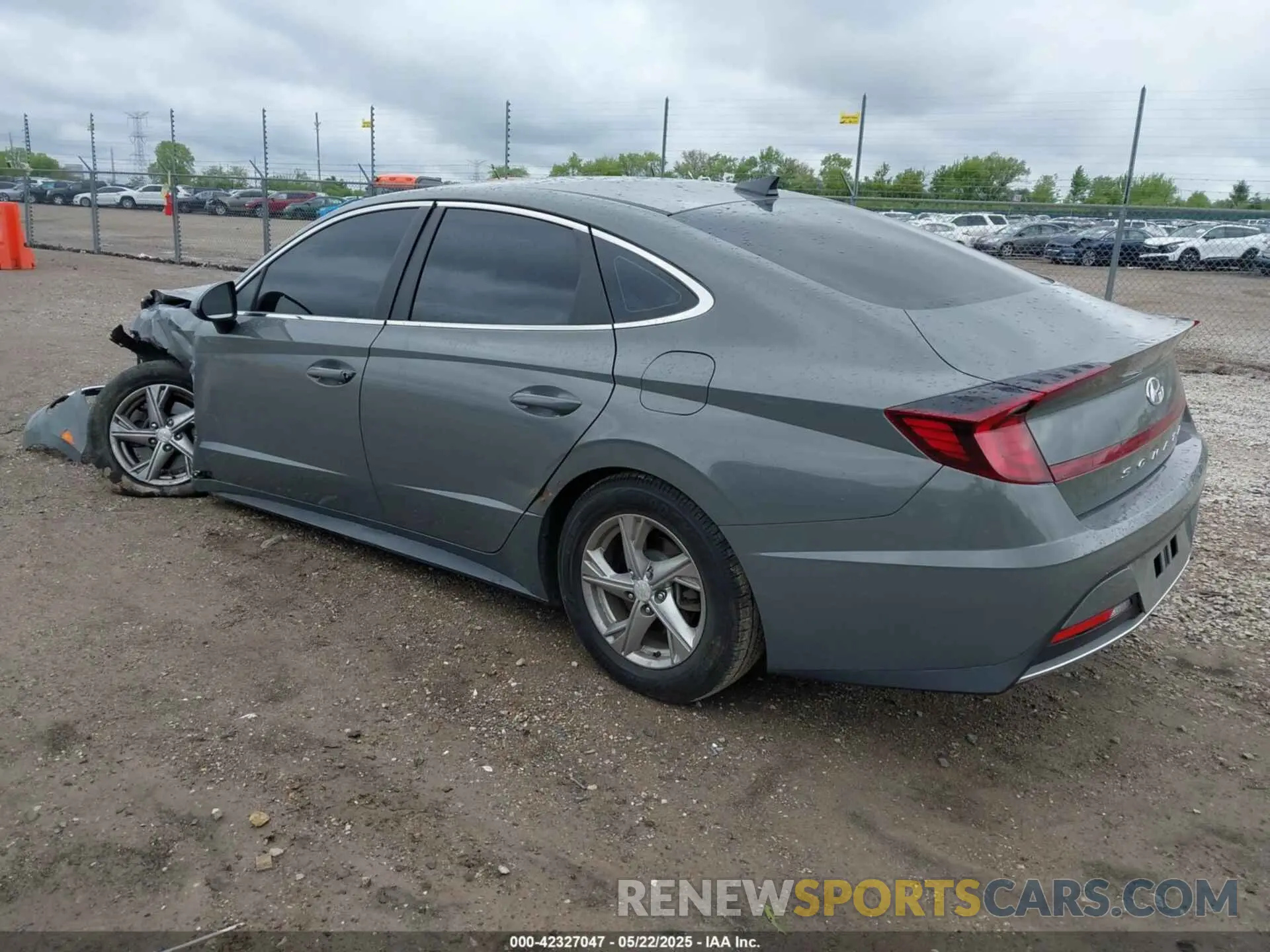 3 fotografías del automóvil dañado 5NPEG4JA6LH039716 HYUNDAI SONATA 2020