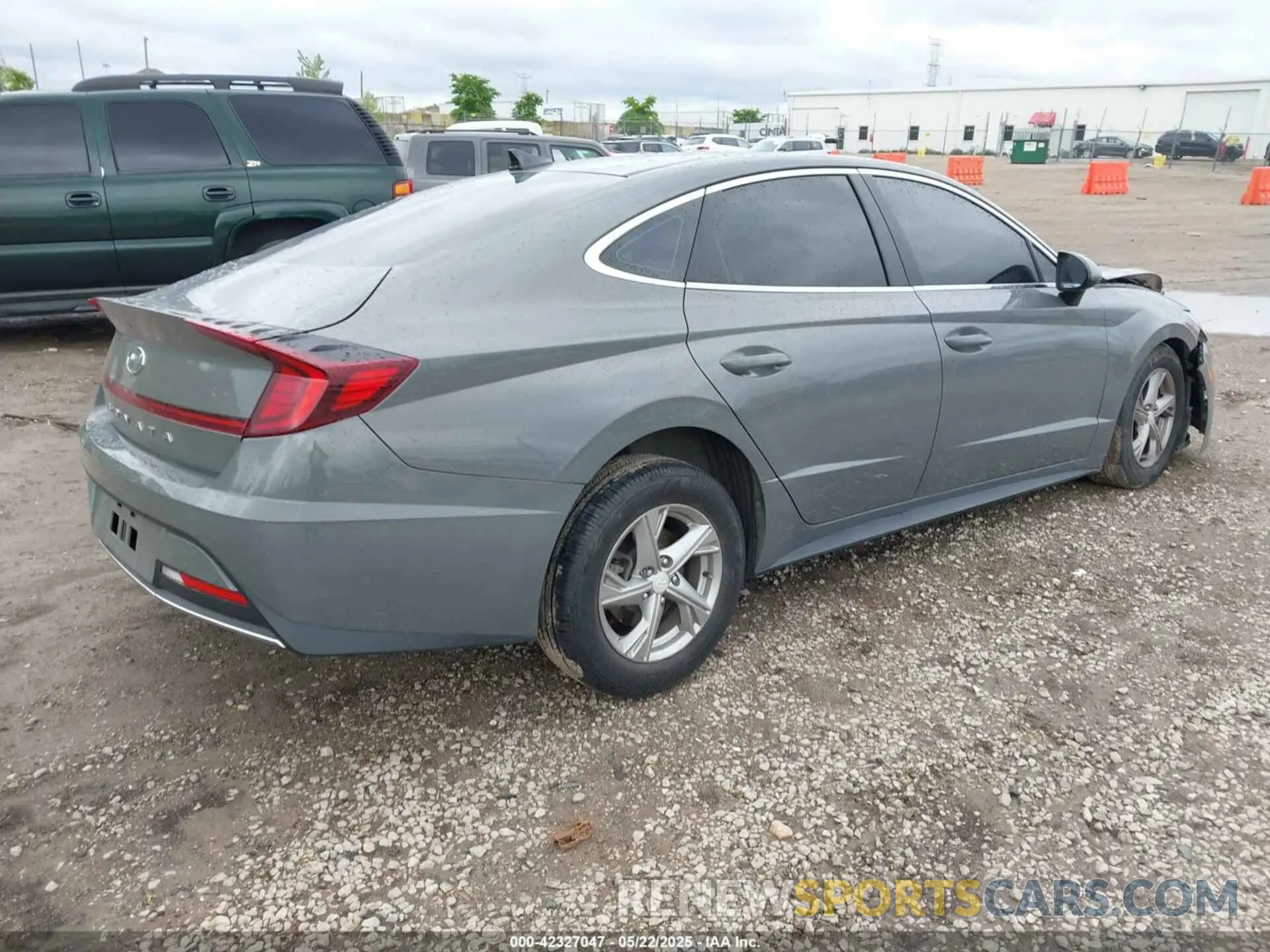4 fotografías del automóvil dañado 5NPEG4JA6LH039716 HYUNDAI SONATA 2020