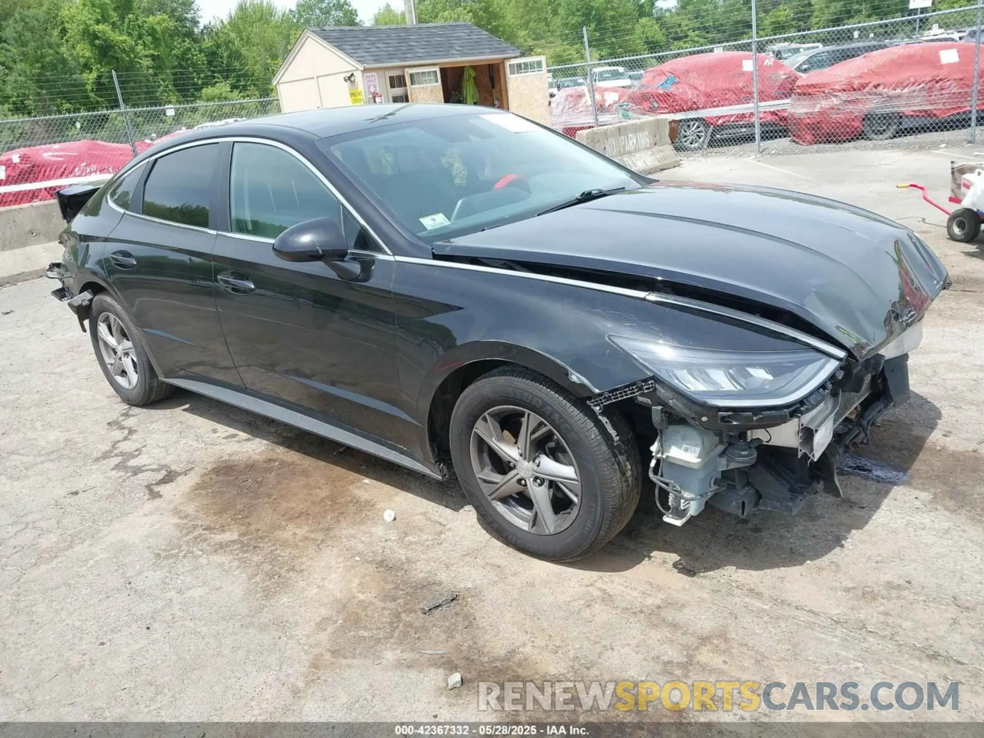 1 fotografías del automóvil dañado 5NPEG4JA6LH051445 HYUNDAI SONATA 2020