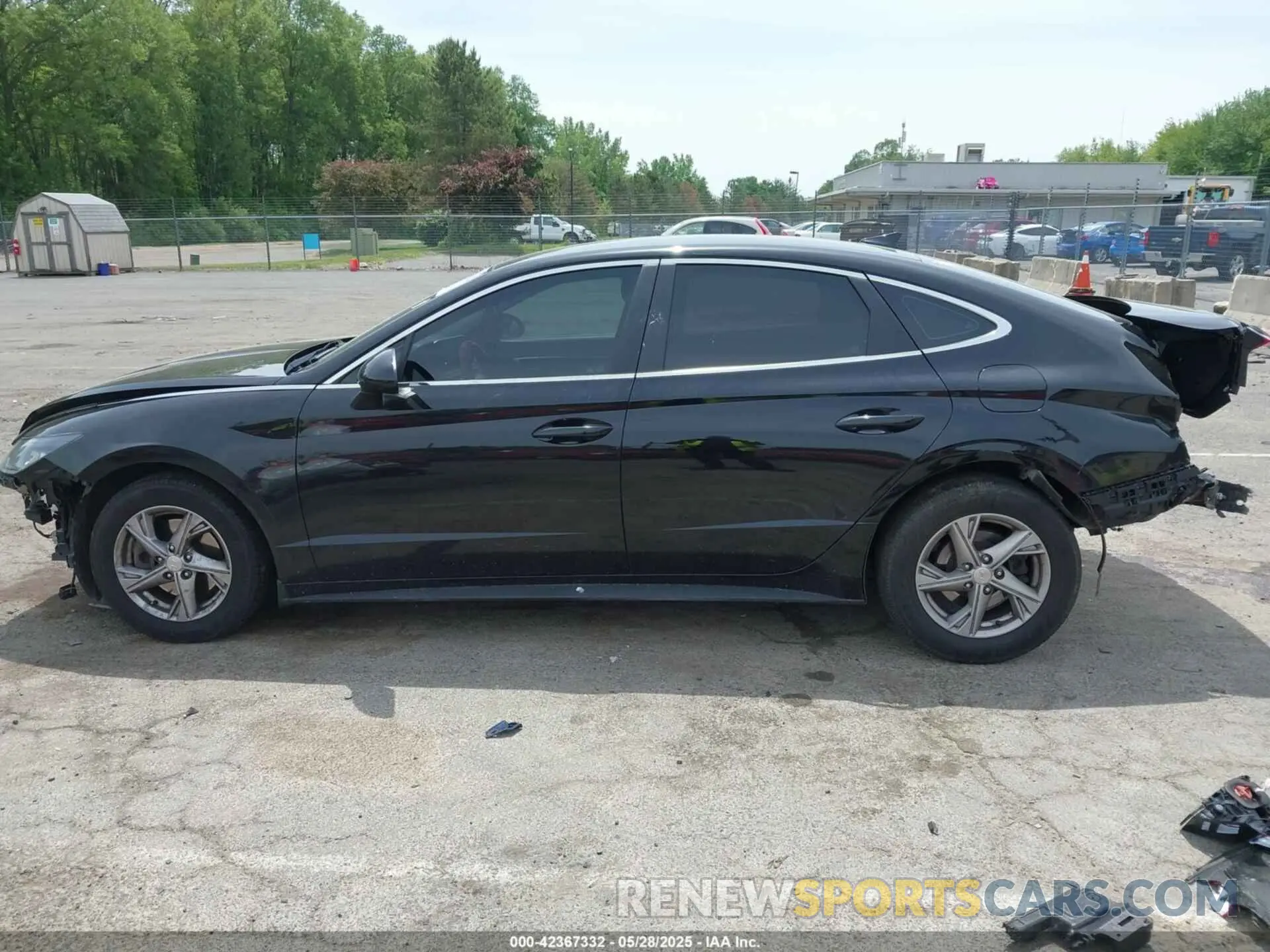 15 fotografías del automóvil dañado 5NPEG4JA6LH051445 HYUNDAI SONATA 2020