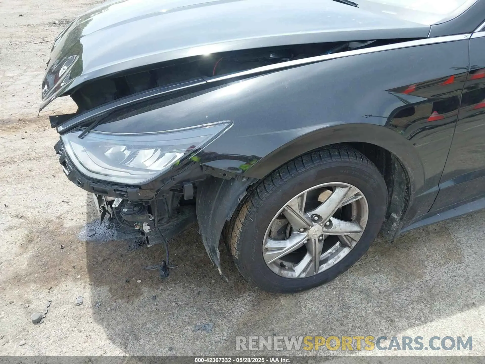 19 fotografías del automóvil dañado 5NPEG4JA6LH051445 HYUNDAI SONATA 2020