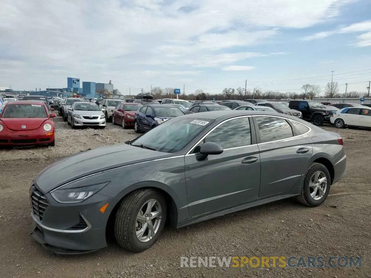 1 fotografías del automóvil dañado 5NPEG4JA6LH054118 HYUNDAI SONATA 2020
