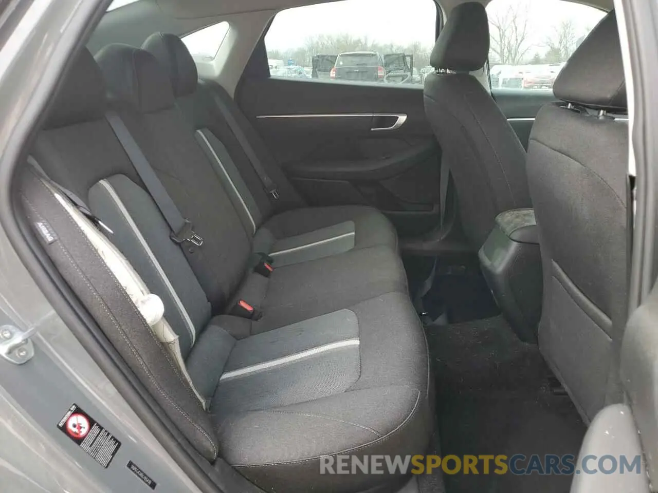 10 fotografías del automóvil dañado 5NPEG4JA6LH054118 HYUNDAI SONATA 2020