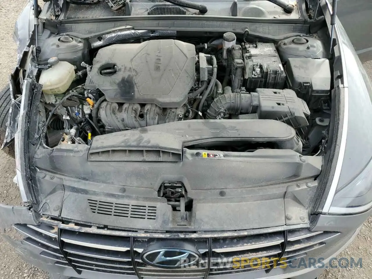12 fotografías del automóvil dañado 5NPEG4JA6LH054118 HYUNDAI SONATA 2020