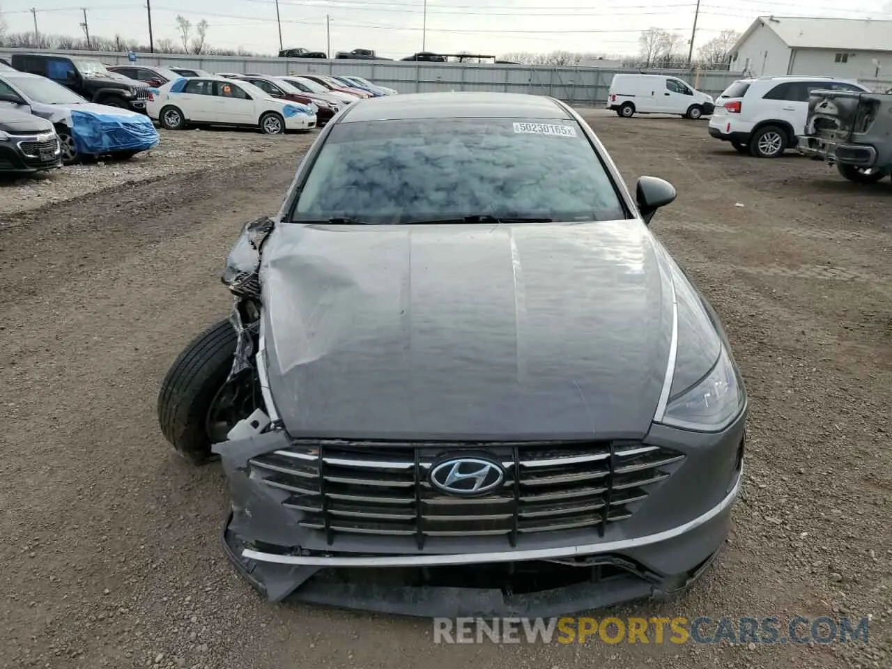 5 fotografías del automóvil dañado 5NPEG4JA6LH054118 HYUNDAI SONATA 2020