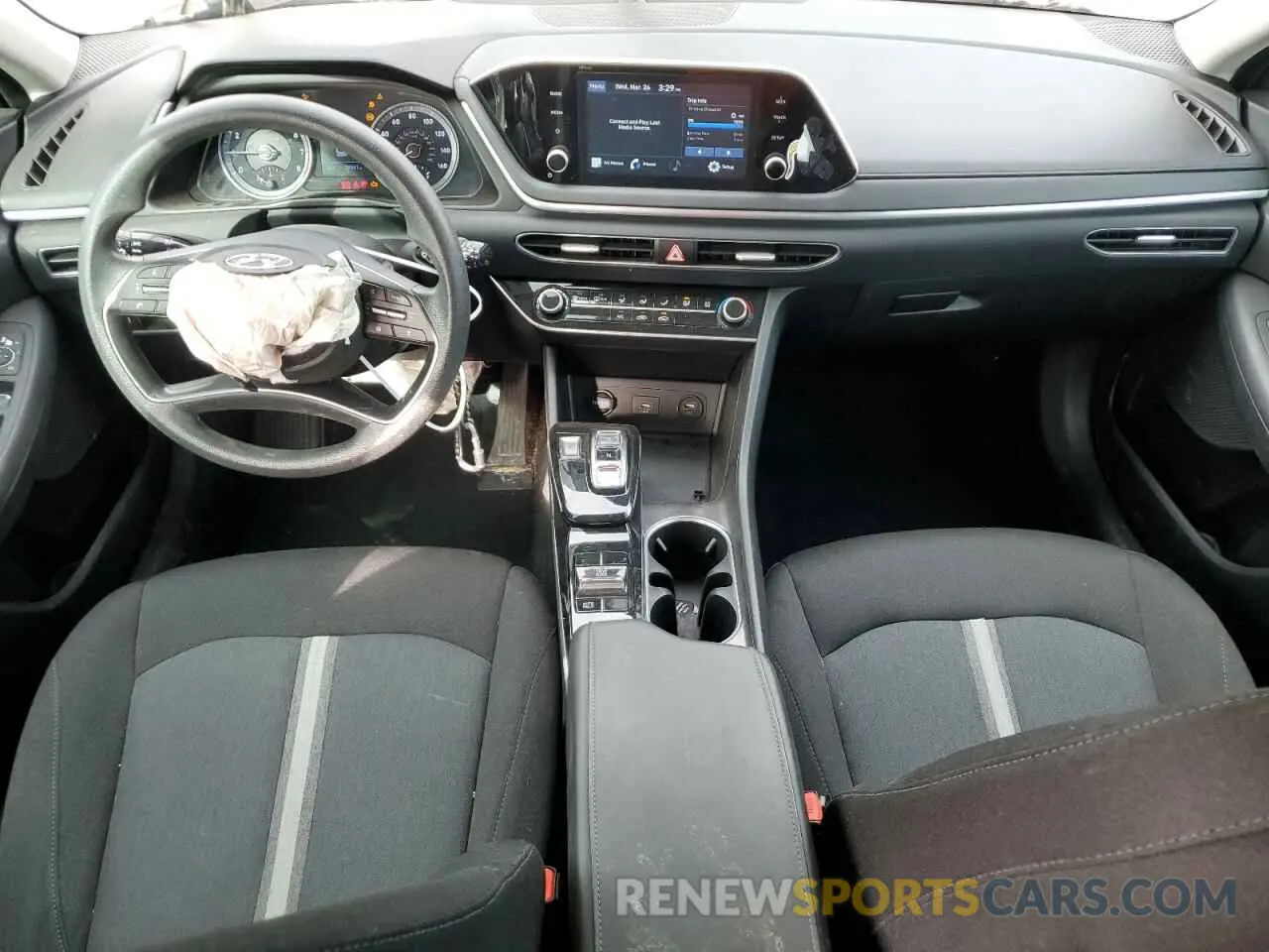 8 fotografías del automóvil dañado 5NPEG4JA6LH054118 HYUNDAI SONATA 2020