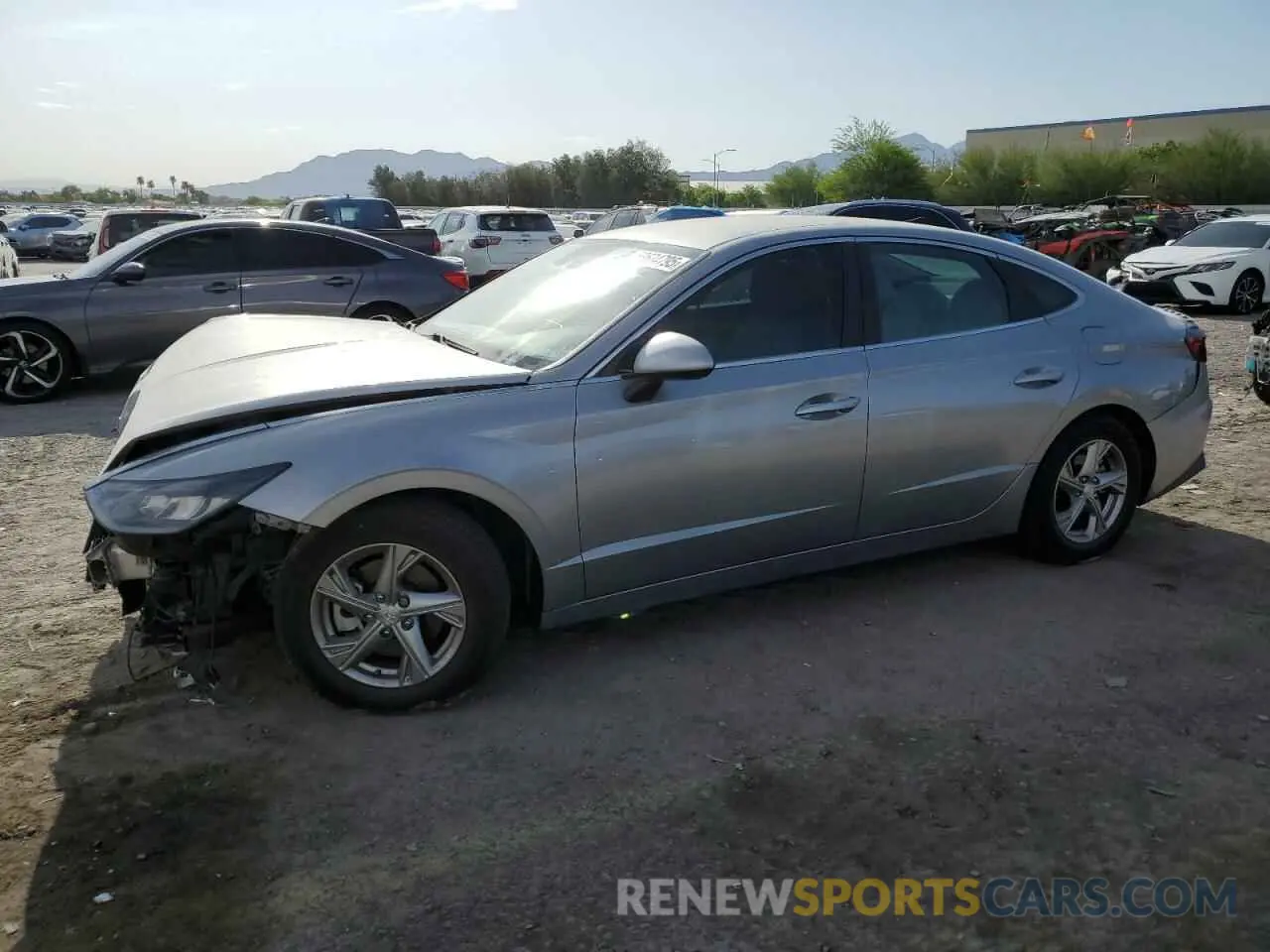1 fotografías del automóvil dañado 5NPEG4JA6LH059917 HYUNDAI SONATA 2020
