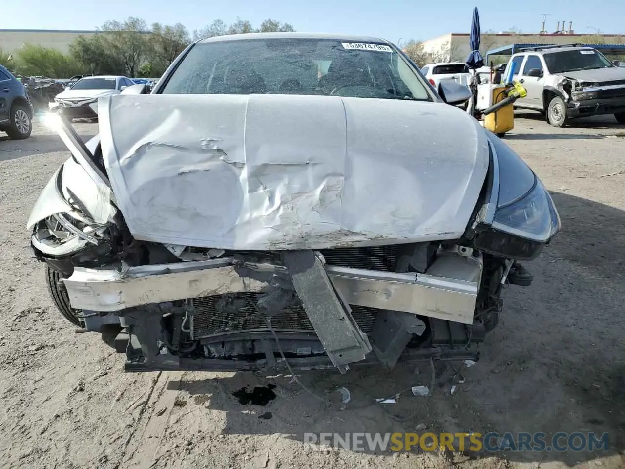5 fotografías del automóvil dañado 5NPEG4JA6LH059917 HYUNDAI SONATA 2020