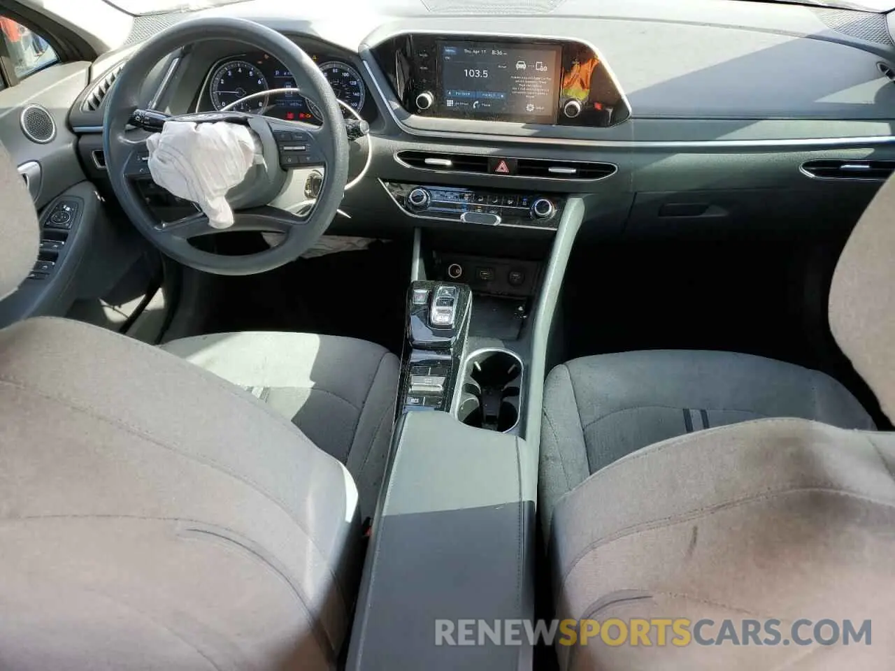 8 fotografías del automóvil dañado 5NPEG4JA6LH059917 HYUNDAI SONATA 2020