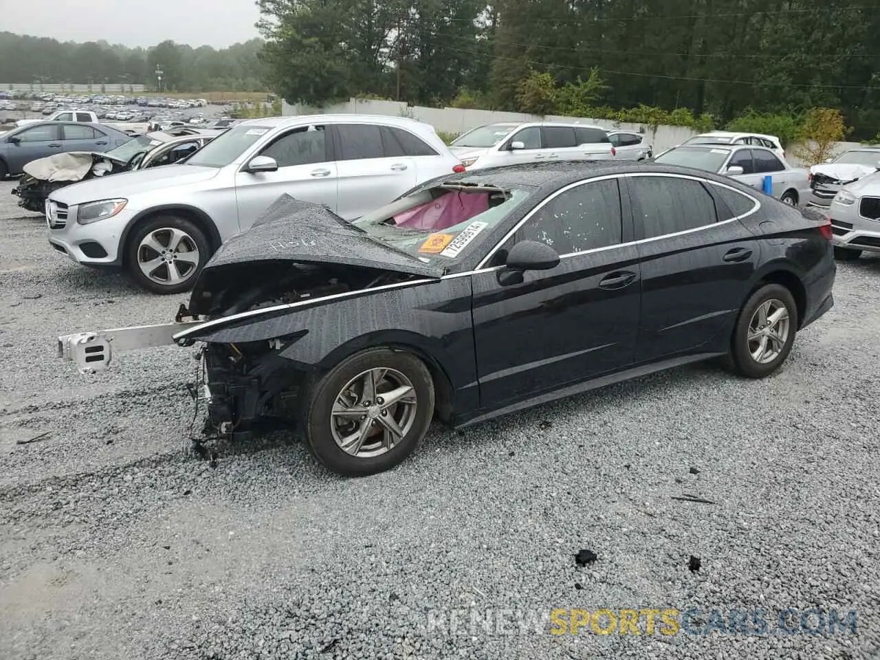 1 fotografías del automóvil dañado 5NPEG4JA9LH012798 HYUNDAI SONATA 2020
