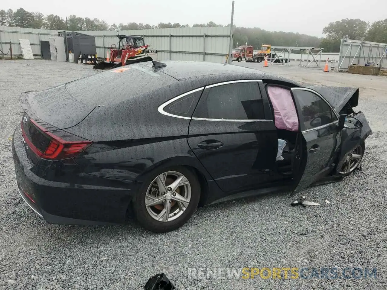 3 fotografías del automóvil dañado 5NPEG4JA9LH012798 HYUNDAI SONATA 2020