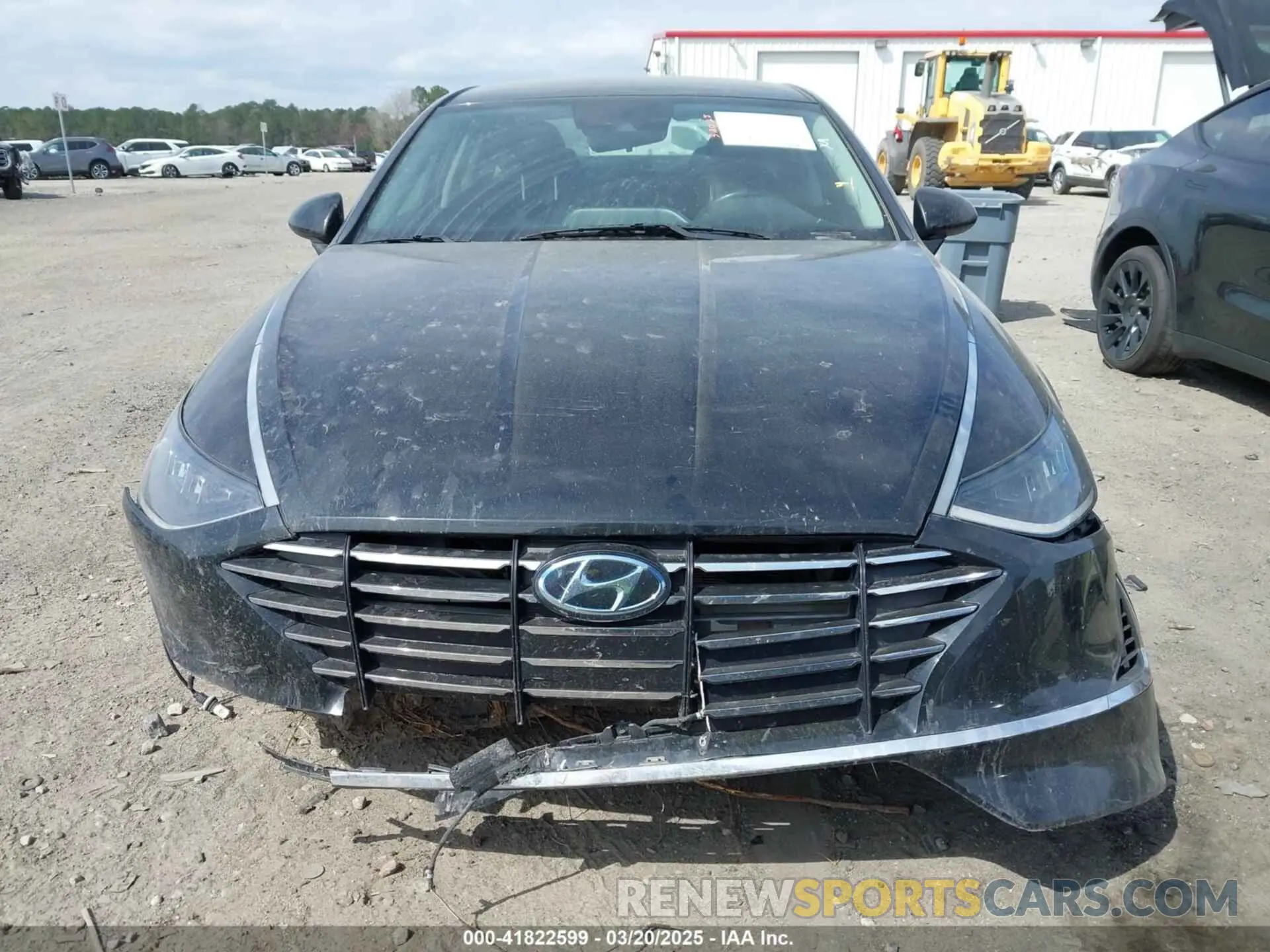 12 fotografías del automóvil dañado 5NPEG4JA9LH056882 HYUNDAI SONATA 2020