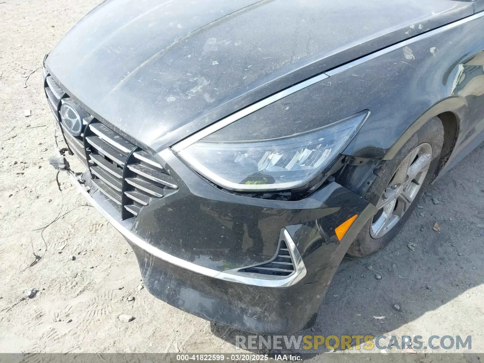 6 fotografías del automóvil dañado 5NPEG4JA9LH056882 HYUNDAI SONATA 2020