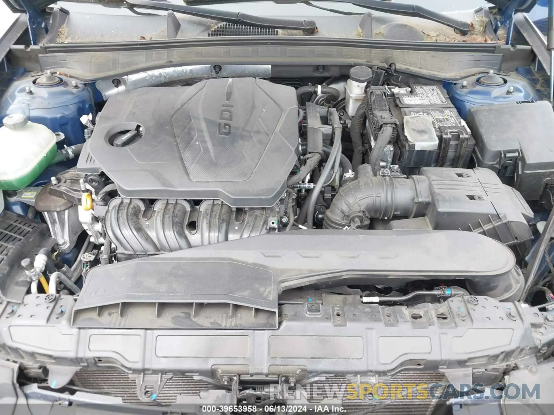 10 fotografías del automóvil dañado 5NPEG4JA9LH059362 HYUNDAI SONATA 2020