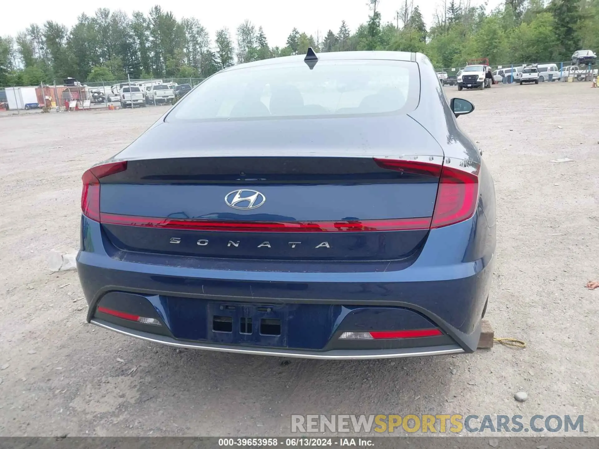 15 fotografías del automóvil dañado 5NPEG4JA9LH059362 HYUNDAI SONATA 2020