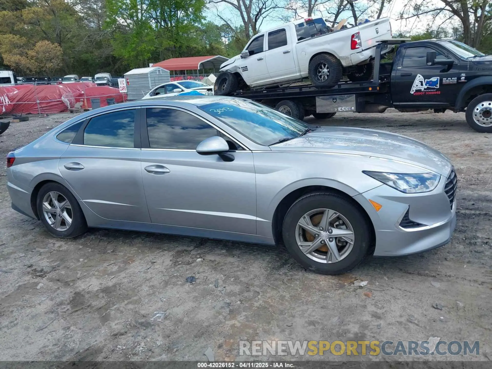 12 fotografías del automóvil dañado 5NPEG4JAXLH003043 HYUNDAI SONATA 2020