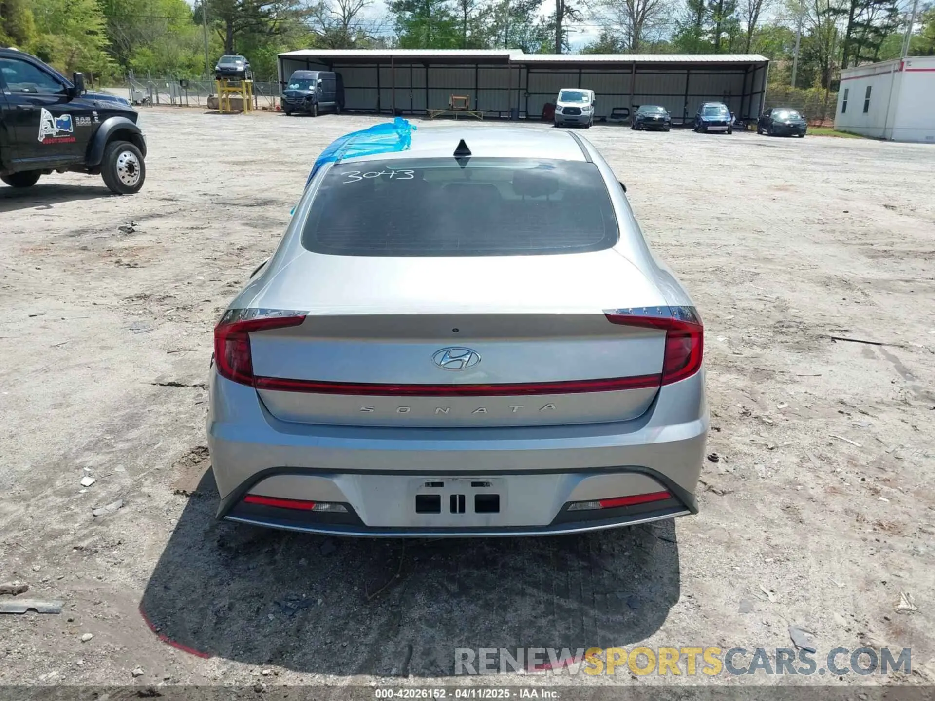 15 fotografías del automóvil dañado 5NPEG4JAXLH003043 HYUNDAI SONATA 2020
