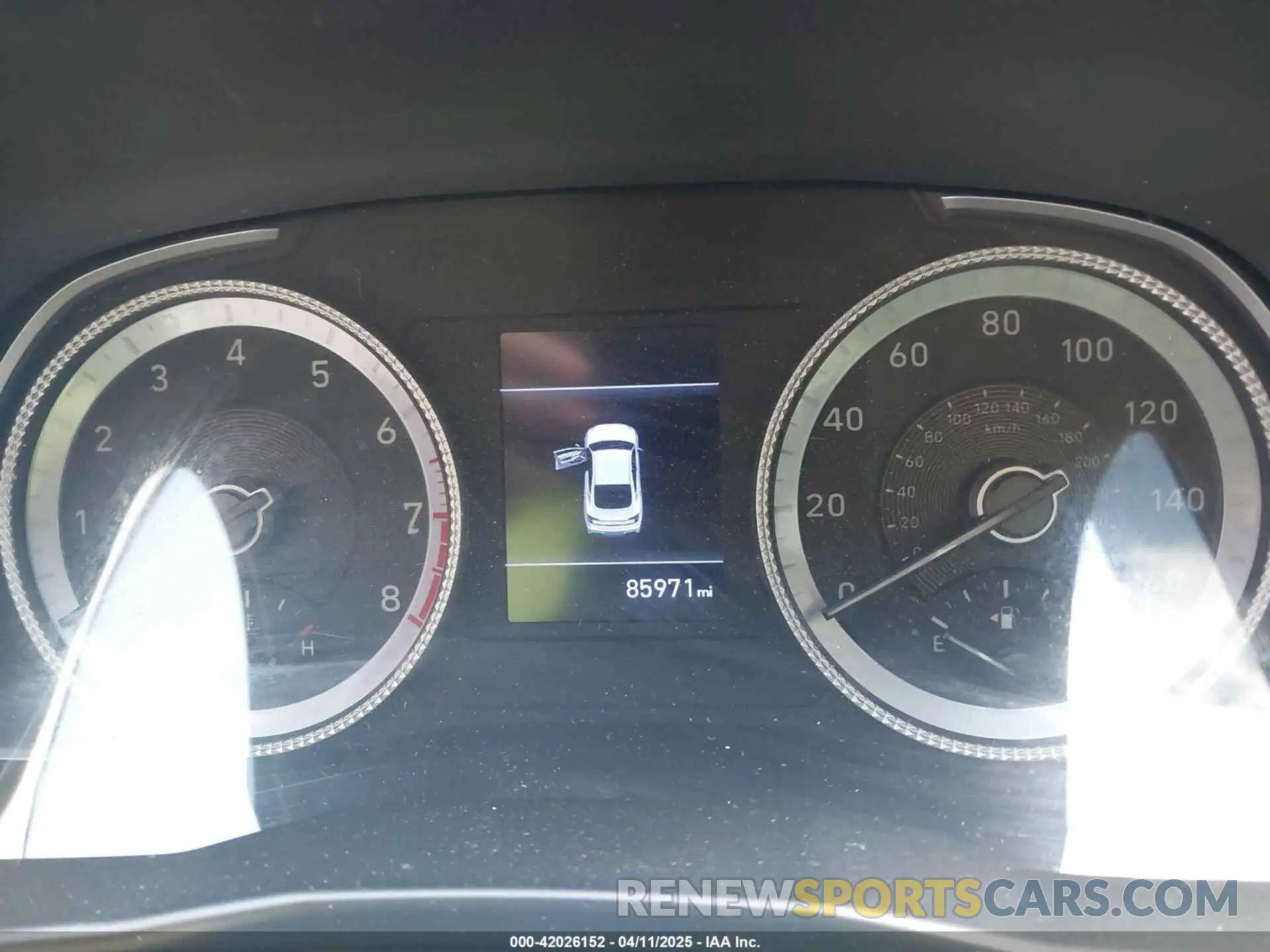 7 fotografías del automóvil dañado 5NPEG4JAXLH003043 HYUNDAI SONATA 2020