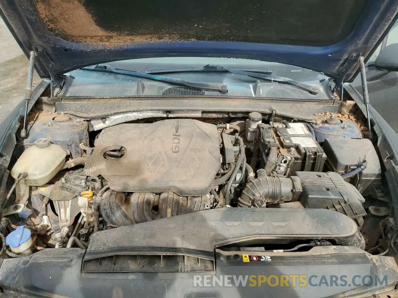 11 fotografías del automóvil dañado 5NPEG4JAXLH043963 HYUNDAI SONATA 2020