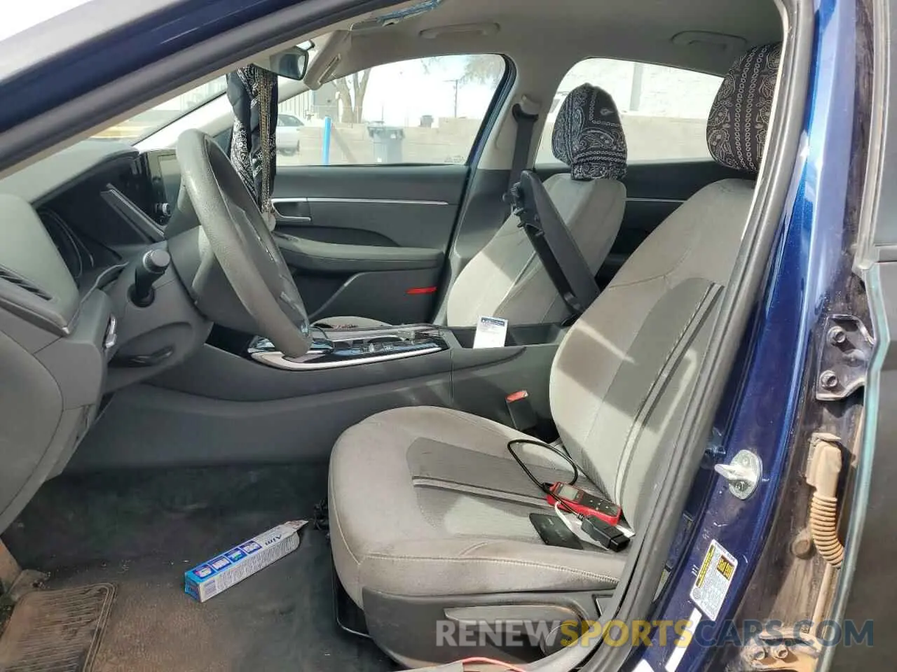 7 fotografías del automóvil dañado 5NPEG4JAXLH043963 HYUNDAI SONATA 2020