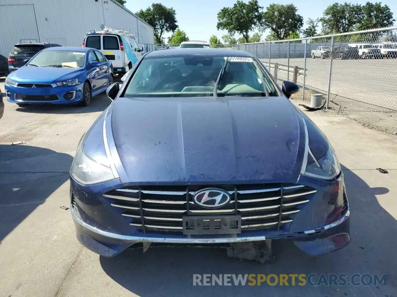 5 fotografías del automóvil dañado 5NPEG4JAXLH045065 HYUNDAI SONATA 2020