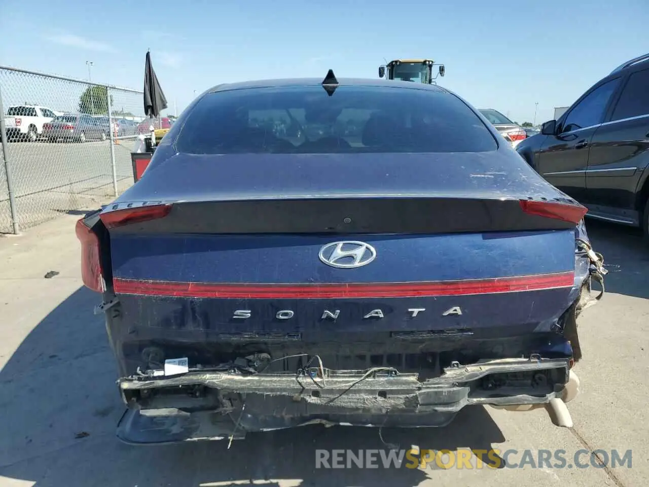 6 fotografías del automóvil dañado 5NPEG4JAXLH045065 HYUNDAI SONATA 2020