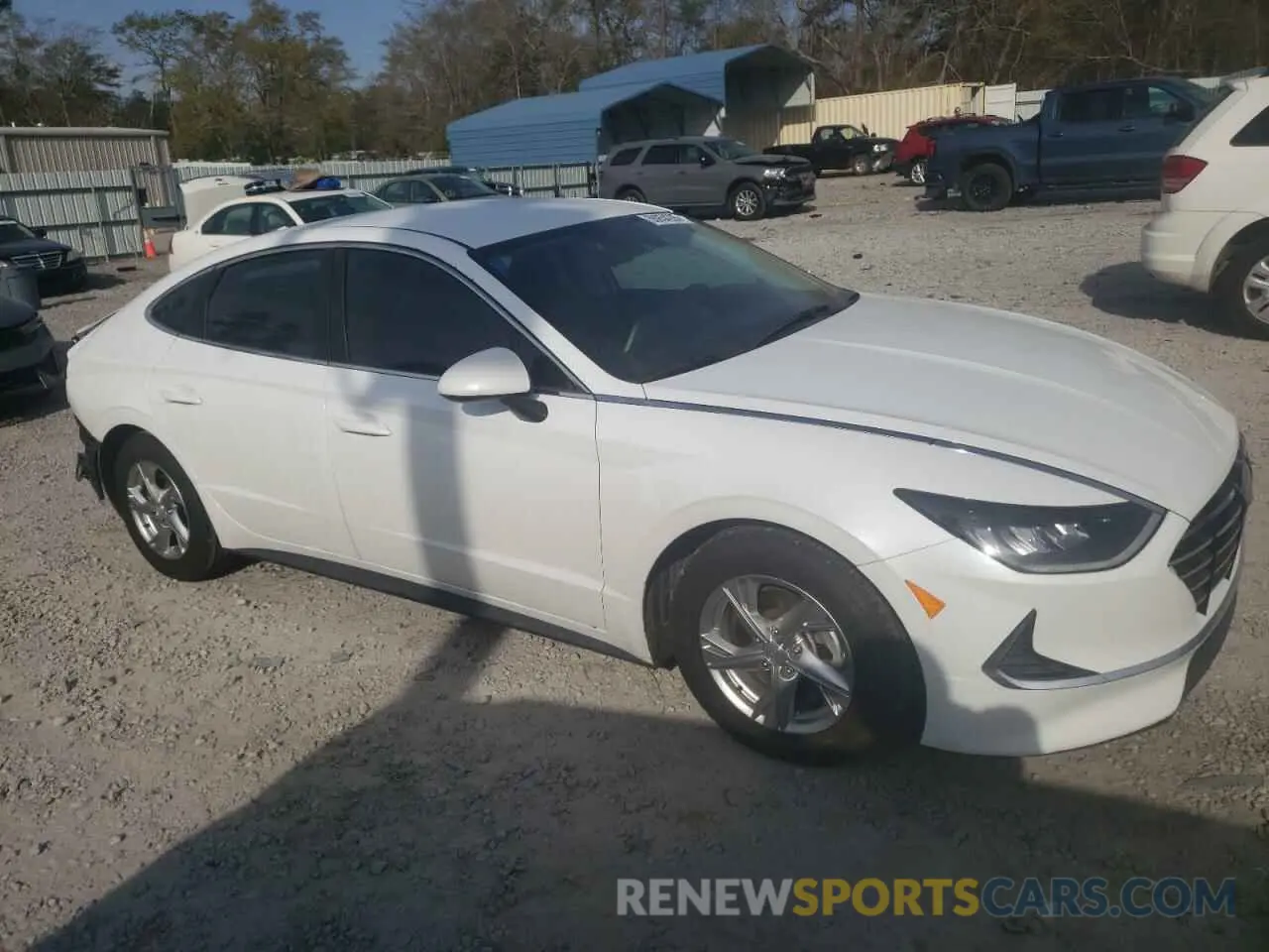 4 fotografías del automóvil dañado 5NPEG4JAXLH051948 HYUNDAI SONATA 2020