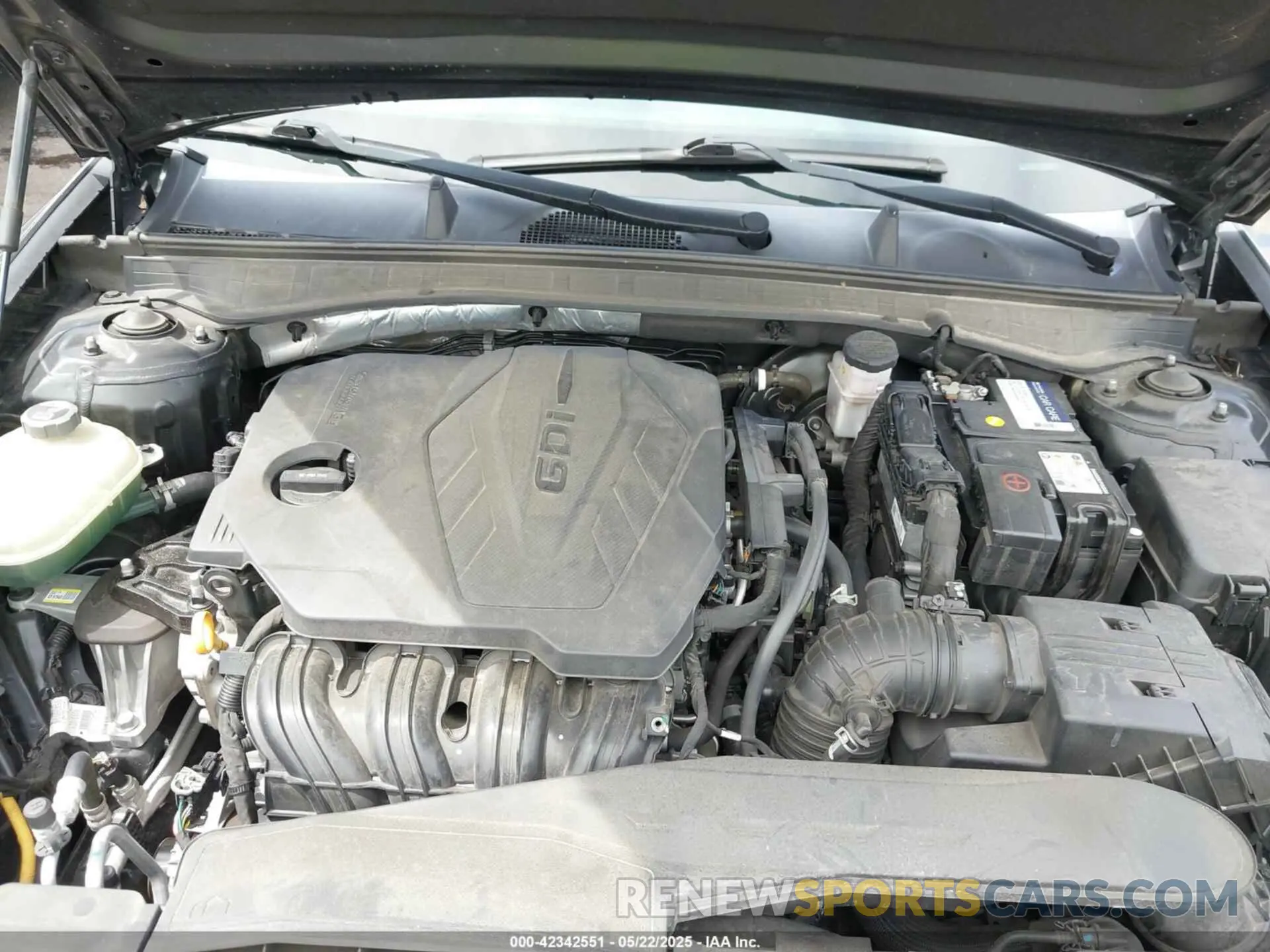 10 fotografías del automóvil dañado 5NPEG4JAXLH056888 HYUNDAI SONATA 2020