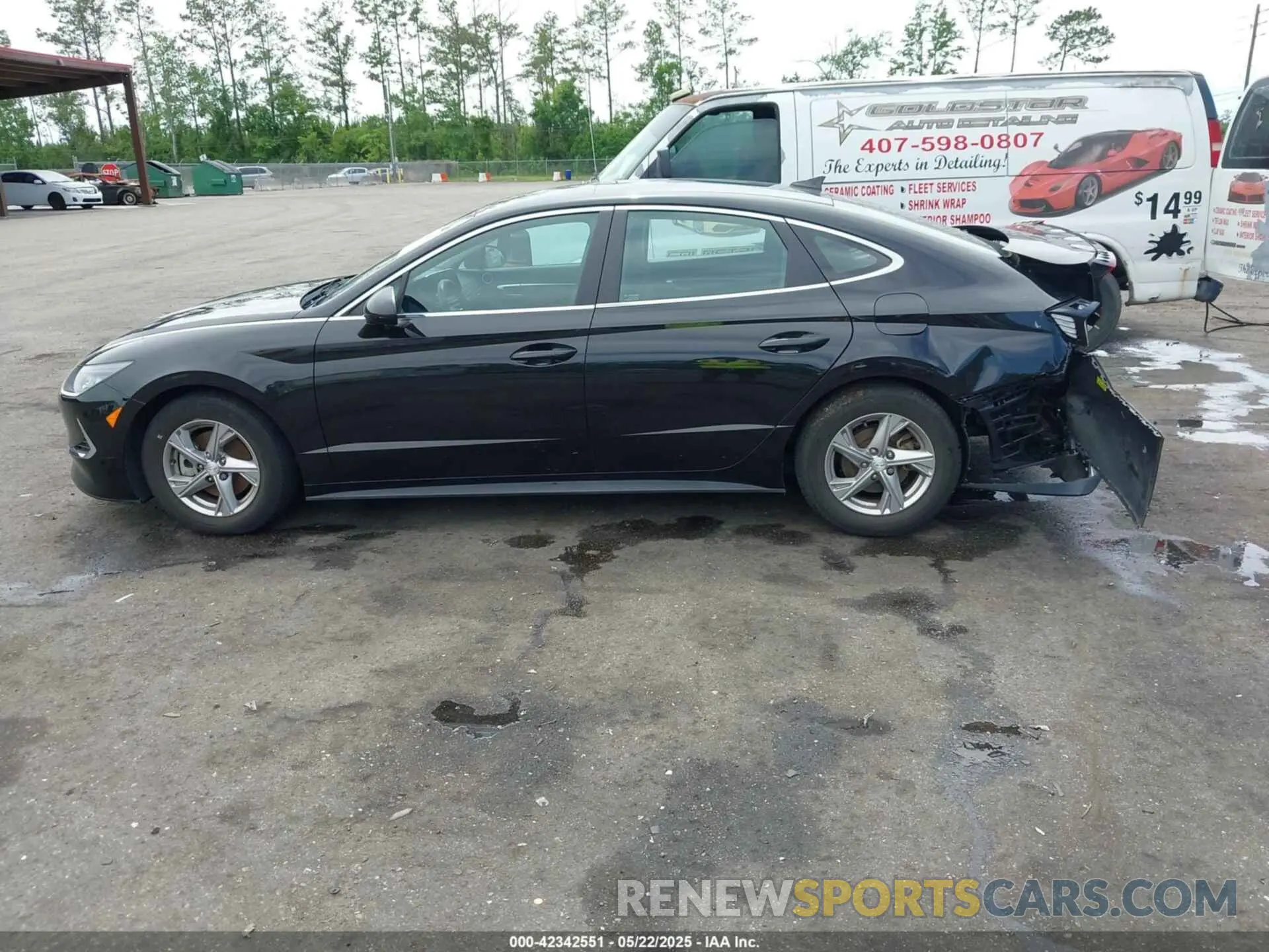 15 fotografías del automóvil dañado 5NPEG4JAXLH056888 HYUNDAI SONATA 2020