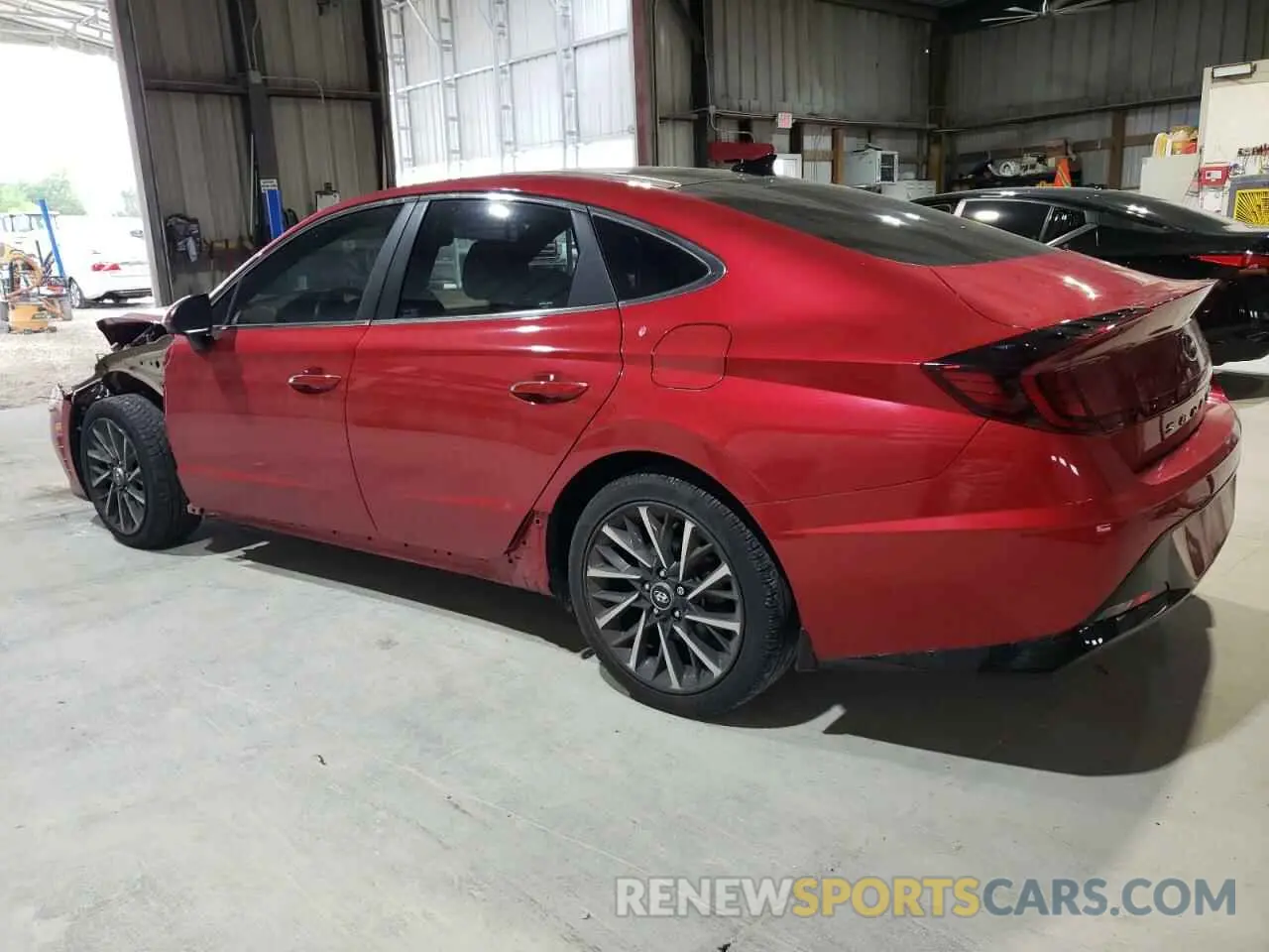 2 fotografías del automóvil dañado 5NPEH4J20LH013716 HYUNDAI SONATA 2020